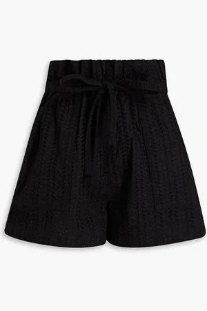 A.L.C. Billy Shorts mit Lochstickerei - - US 0