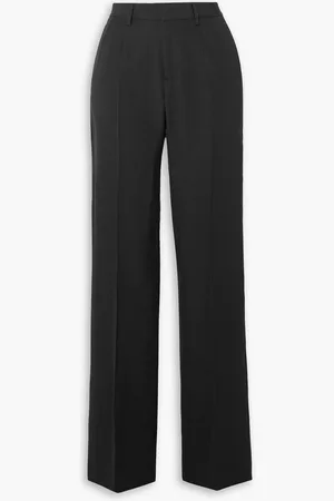 Alessandra Rich Hose mit geradem Bein aus Woll-Twill - - IT 36