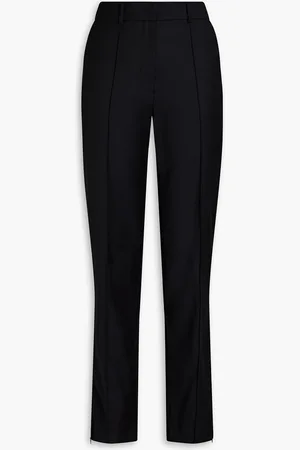 Anna Quan Karottenhose aus Woll-Twill - - UK 6