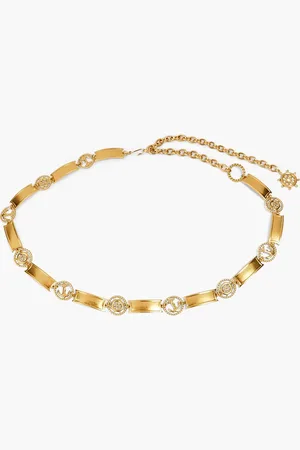 ZIMMERMANN Goldfarbener Gürtel - Metallic - M/L