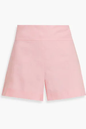 ALICE+OLIVIA Alice Olivia - Donald Shorts aus einer Leinenmischung - Pink - US 10