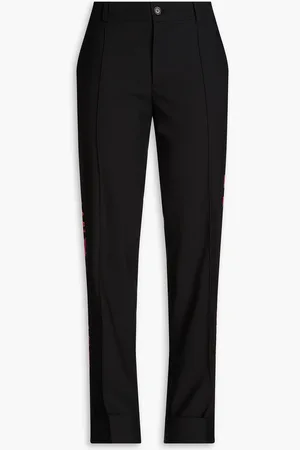 Puccini Hose mit geradem Bein aus Crêpe aus einer Wollmischung - - IT 42