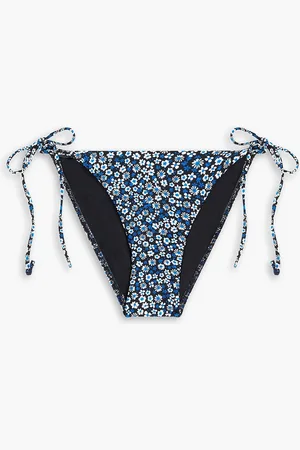 MATTEAU The String tief sitzendes Bikini-Höschen mit floralem Print - - 4