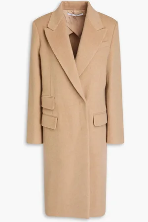 Another Tomorrow Mantel aus gebürstetem Wollfilz - Neutral - IT 38