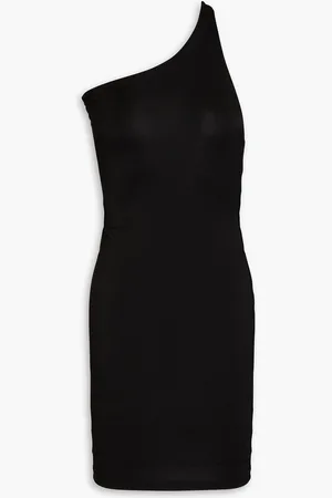 Louisa Ballou Asymmetrisches Minikleid aus Stretch-Jersey mit Print - - L