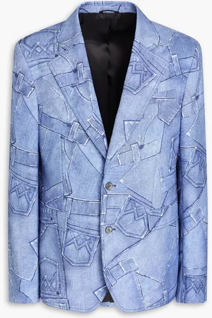 Acne Studios Blazer aus Ripstop mit Print - - IT 50
