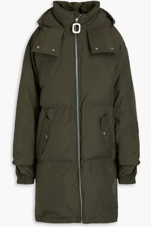 J.W.Anderson Parka aus gestepptem Shell mit Kapuze - Grün - UK 6