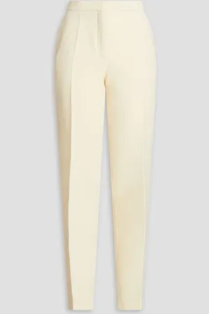Jil Sander Karottenhose aus Crêpe aus einer Wollmischung - Weiß - FR 34