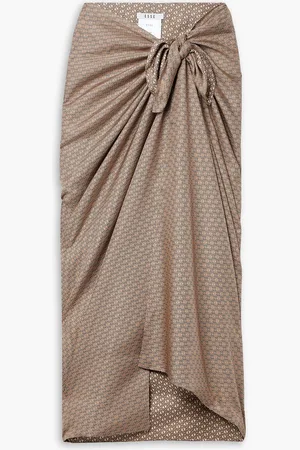 ESSE Bedruckter Pareo aus Seiden-Twill - - ONESIZE