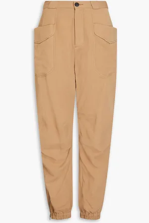 RAG&BONE Karottenhose aus Twill mit Falten - Neutral - US 0
