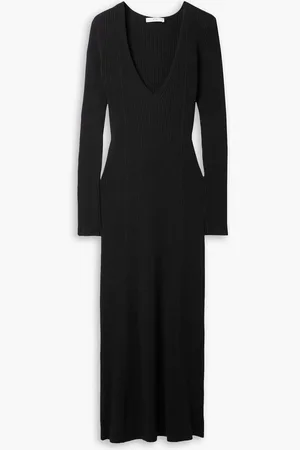 CO Midikleid aus Rippstrick - - L