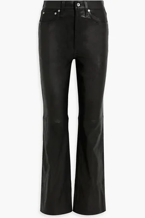 RAG&BONE Alex Hose mit geradem Bein aus Leder - - 23