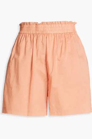 Paul Smith Shorts aus Baumwolle mit Raffung - Pink - IT 40