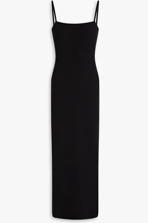 Anna Quan Maxikleid aus geripptem Stretch-Baumwoll-Jersey - - UK 8
