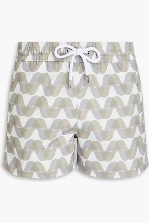 Frescobol Carioca Kurze Badeshorts mit Print - Grau - XXL