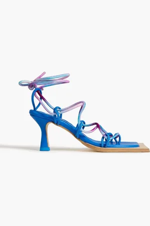 Miista Mie Sandalen aus Leder mit Batikmuster - - EU 37