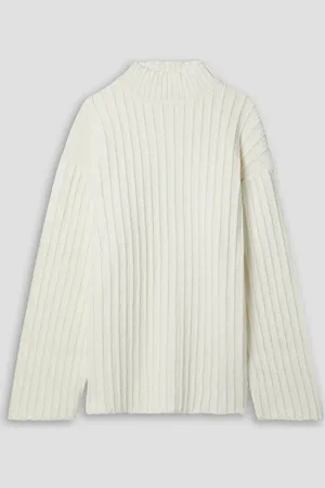 Khaite Kat gerippter Rollkragenpullover aus einer Baumwollmischung - Weiß - XS