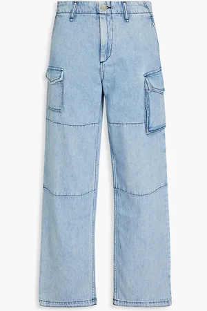 RAG&BONE Nora hoch sitzende Jeans mit weitem Bein - Blau - 26