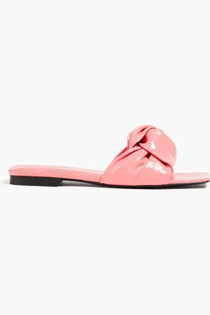 By Far Lina Sandalen aus Lackleder mit Twist-Detail - - EU 36