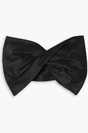 Jason Wu Cropped Oberteil aus Faille aus einer Baumwollmischung mit Schleife - - US 10