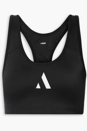 AARMY Chelsea Sport-BH aus Stretch-Jersey mit Print - - XS