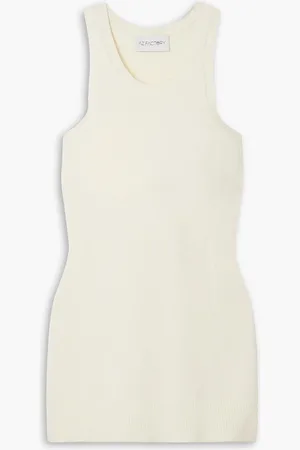 AZ FACTORY MyBody Tanktop aus Stretch-Strick - Weiß - XS