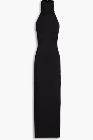 16Arlington Cassandra Neckholder-Maxikleid aus Crêpe - - UK 6