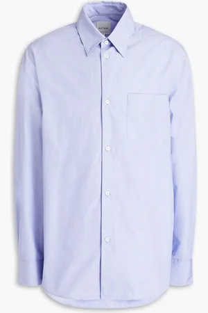 Paul Smith Hemd aus Baumwoll-Chambray - Blau - S