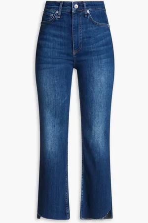 RAG&BONE Casey hoch sitzende Kick-flare-Jeans - Blau - 23
