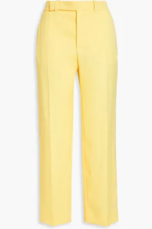 Chloé Hose mit geradem Bein aus Crêpe de Chine aus Seide - - FR 36