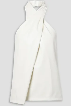 3.1 Phillip Lim Neckholder-Oberteil aus Kunstleder - Weiß - US 12