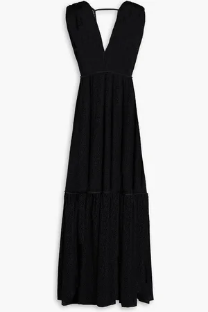 BITE Prato gerafftes Maxikleid aus Spitze - - UK 12