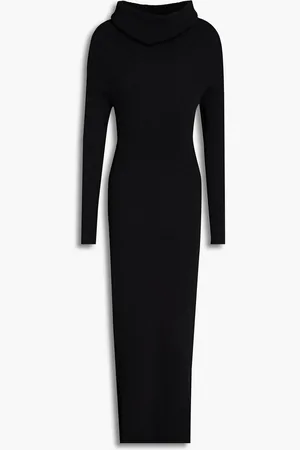 AUTUMN CASHMERE Midikleid aus Rippstrick - - XL