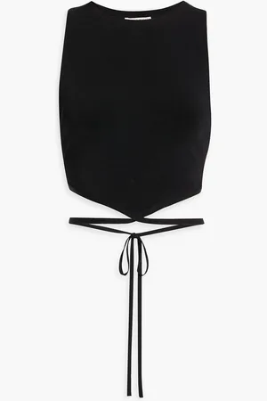 ALICE+OLIVIA Alice Olivia - Latia Cropped Oberteil aus Stretch-Jersey - - L