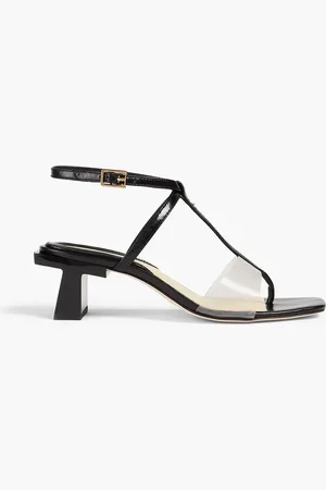 Tory Burch Sandalen aus Leder und PVC - - US 5.5