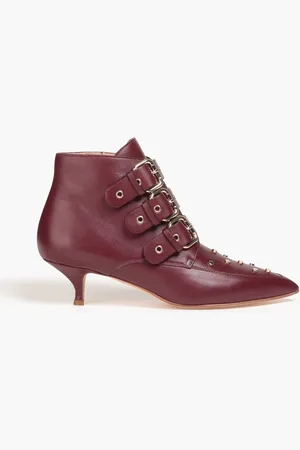 RED(V) Ankle Boots aus Leder mit Nieten - - EU 35