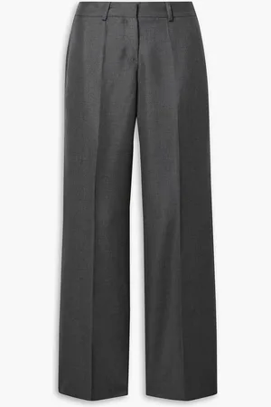 OUR LEGACY Hose mit geradem Bein aus Twill aus einer Wollmischung - Grau - DE 42