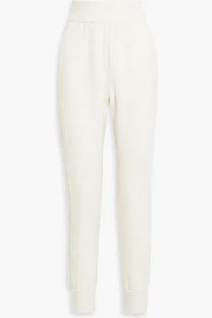 GABRIELA HEARST Esteban Track Pants aus gebürstetem Kaschmir - Weiß - L