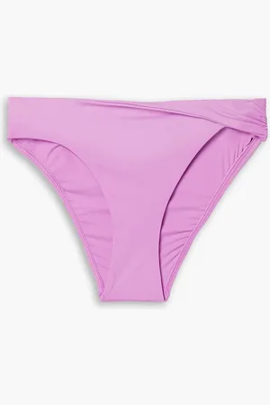 Bondi Born Tiarne halbhohes Bikini-Höschen - Lila - XL