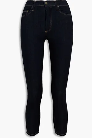 NOBODY DENIM Hoch sitzende Skinny Jeans - Blau - 24