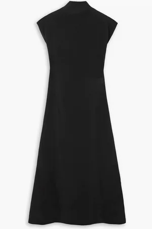 Gauchere Midikleid aus Twill - - FR 36