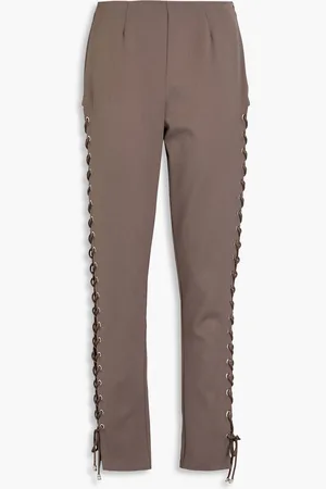 Sara Battaglia Eng geschnittene Hose aus Twill - Neutral - IT 44