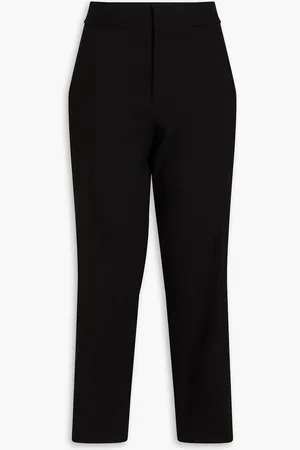 Another Tomorrow Kick-flare-Hose aus Crêpe aus einer Hanfmischung - - IT 42