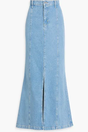 Derek Lam Maxirock aus Denim - Blau - 28