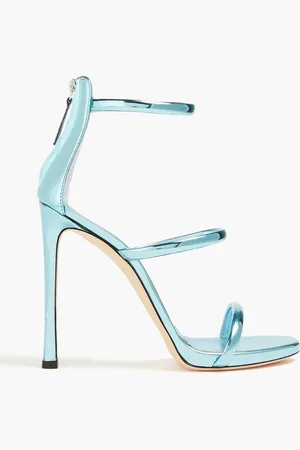 Giuseppe Zanotti Harmony verspiegelte Sandalen - Blau - EU 37