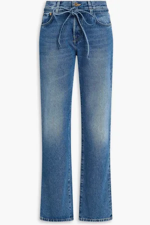 Altuzarra Hoch sitzende Jeans mit geradem Bein - Blau - FR 36