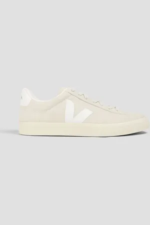 Veja Campo Sneakers aus Veloursleder - Weiß - EU 41