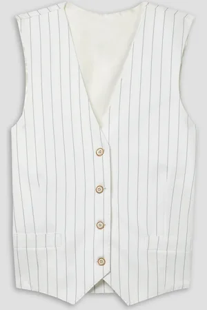 Giuliva Heritage Collection The Andrea Weste aus Baumwoll-Twill mit Nadelstreifen - - IT 48