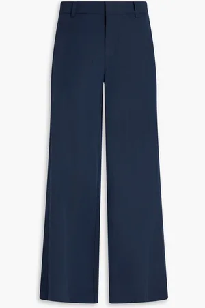 Vince Hose mit weitem Bein aus einer Lyocellmischung - Blau - US 12