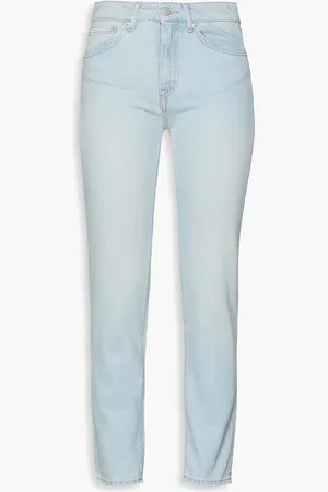 OFFICINE GENERALE Bret hoch sitzende Karottenjeans - Blau - 26